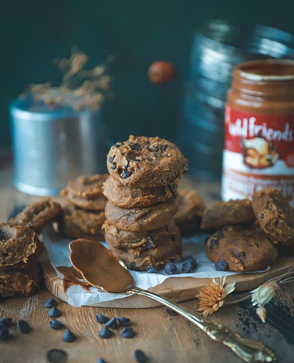 Pumpkin Tahini Cookies