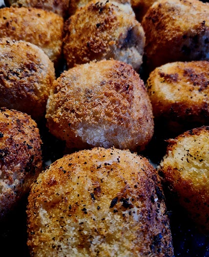 Spicy Beef and Potato Cakes