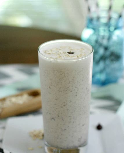 Chocolate Chip Cookie Dough Milkshake 