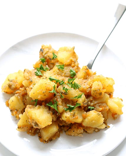 Instant Pot Basque Potatoes