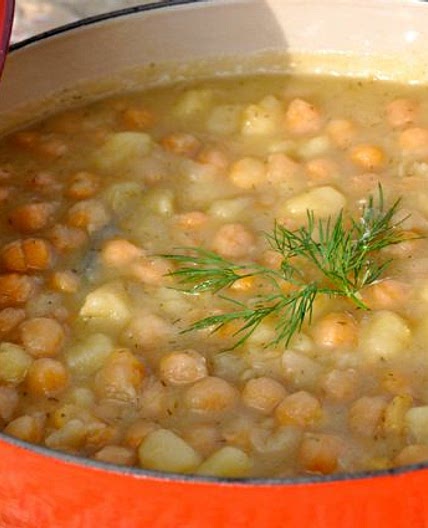 Greek Chickpea Stew or Revithatha Recipe