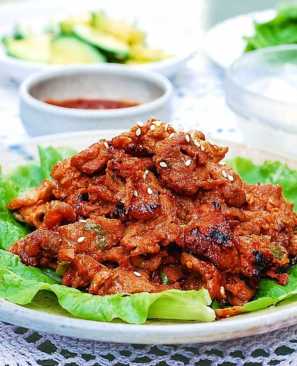 Jeyuk Bokkeum (or Dweji Bulgogi) - Spicy Pork BBQ