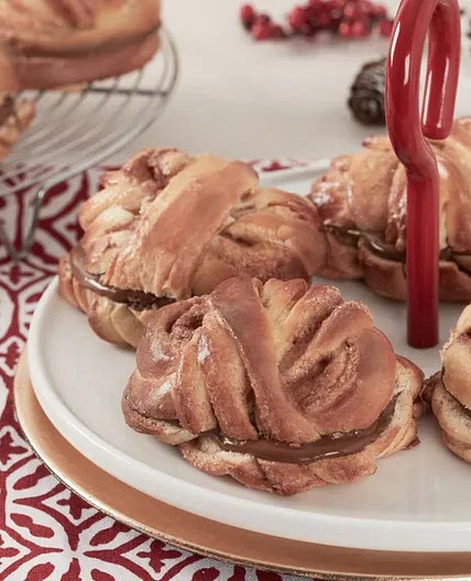 Brioches tressées à la cannelle et au Nutella®