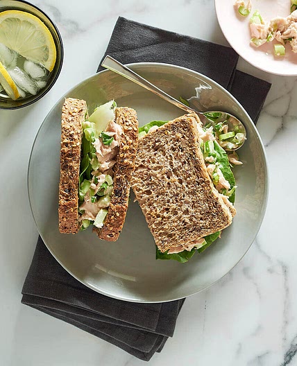 Crunchy tuna sandwich - Happier Healthier Queensland