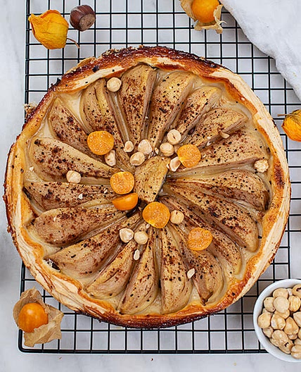 Birnen Honig Tarte Tatin