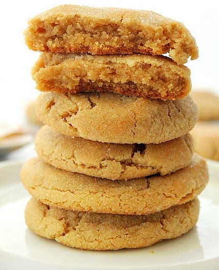 Soft and Chewy Peanut Butter Cookies