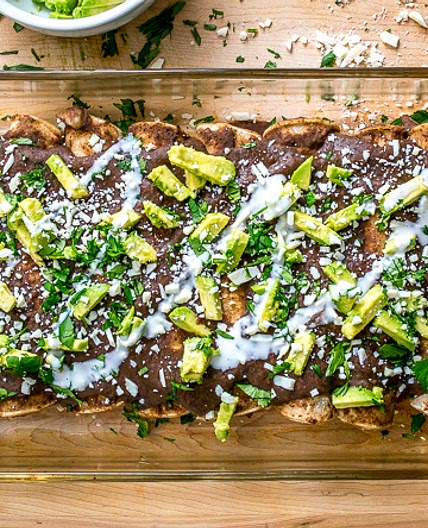 Enfrijoladas Recipe