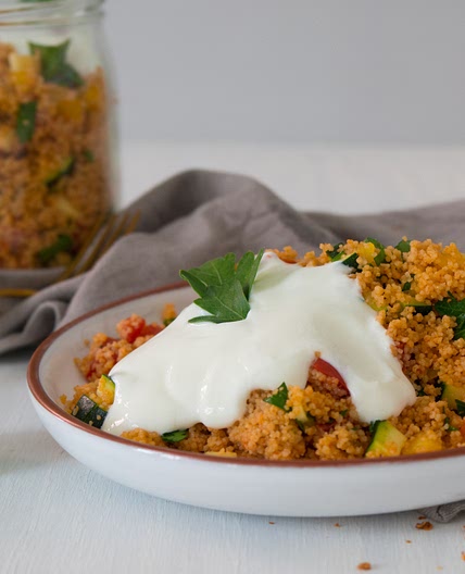 Couscous mit Sommergemüse