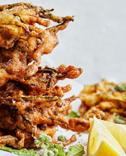 Zucchini fritters cheese