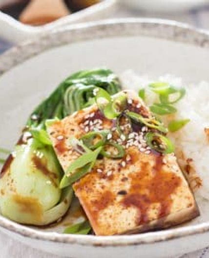Protein-Packed Japanese Tofu Steak