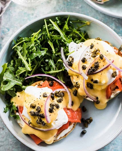 Smoked Salmon Eggs Benedict