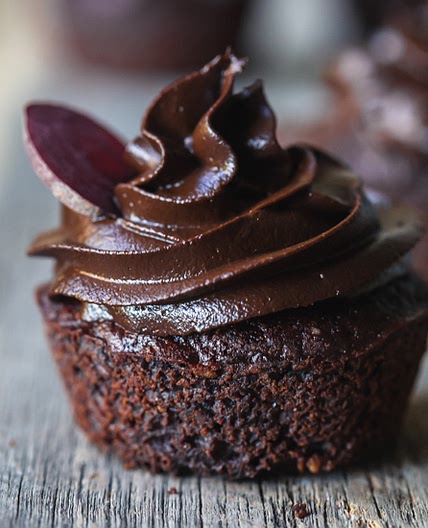 Vegan and Gluten-free Chocolate Beetroot Cakes