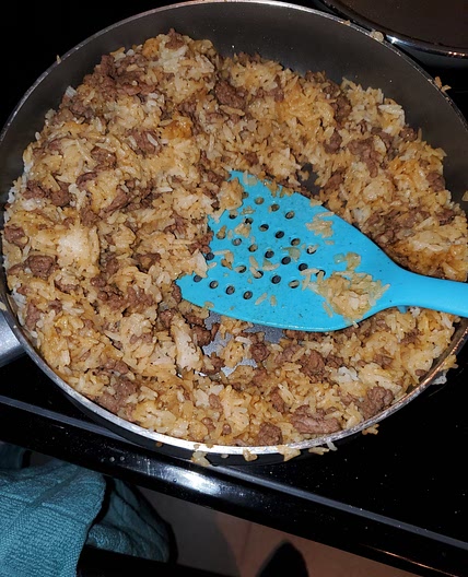 Rice & Hamburger Meat