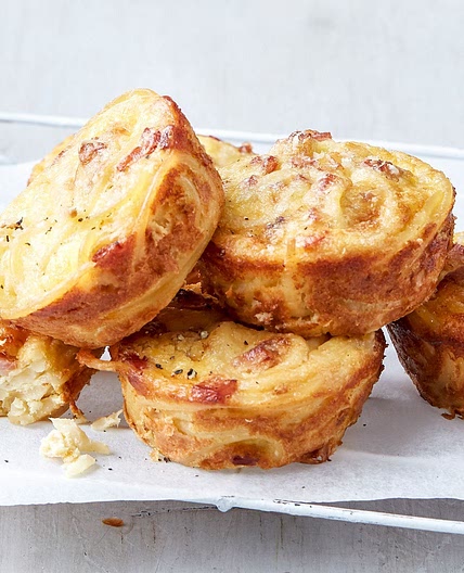 Mini carbonara quiches recipe