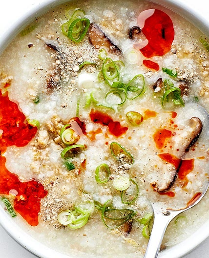 Pork and Shiitake Congee