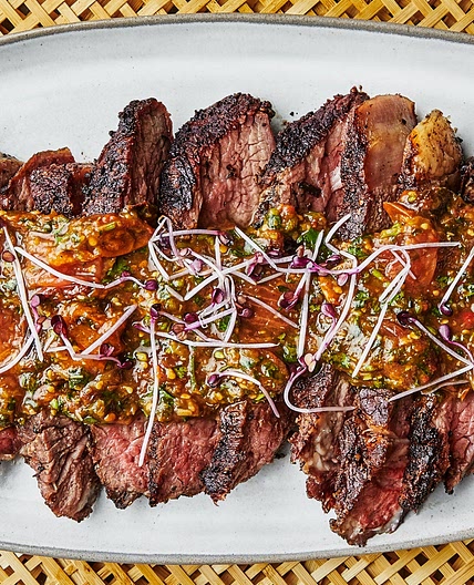 Tri-Tip Steak With Tiger Bite Sauce