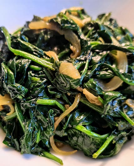 Curried Spinach