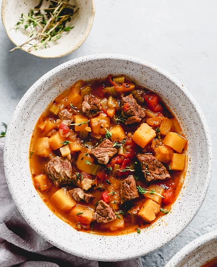 Instant Pot Vegetable Beef Soup