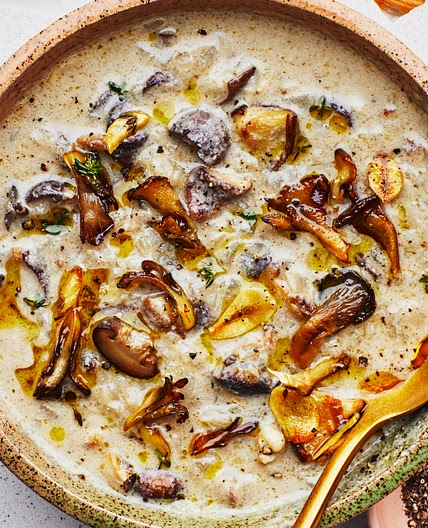 Creamy-ish of Mushroom Soup