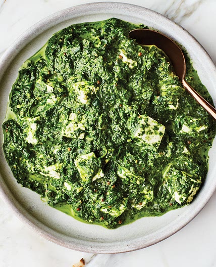 Saag Paneer, But With Feta