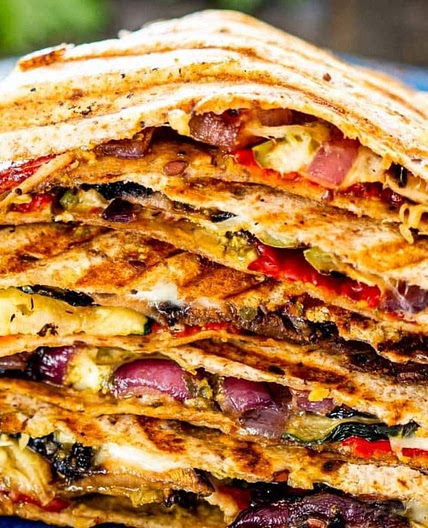 Roasted Vegetable Quesadillas