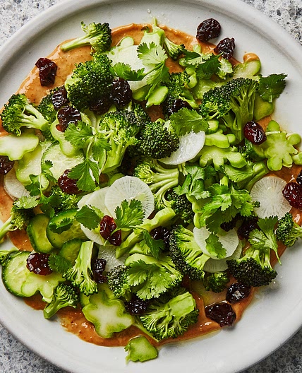 Broccoli Salad with Peanut Dressing