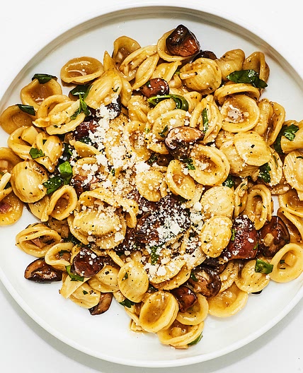 Mushroom Carbonara