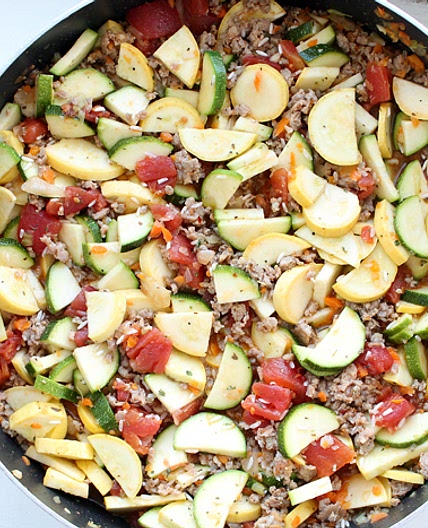 Million Dollar Zucchini Skillet