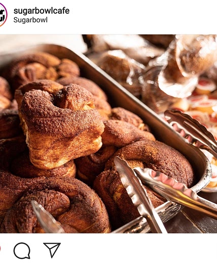 The Sugarbowl Cinnamon buns