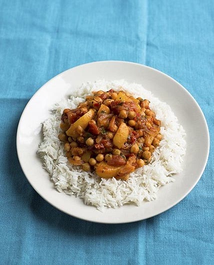 Peach and Chickpea Curry (Jack Monroe)