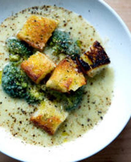 Lighter, Better Broccoli-Cheddar Soup