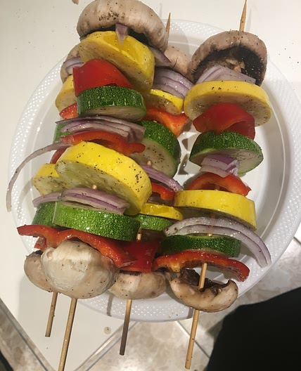 Grilled Vegetable Skewers