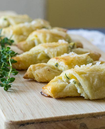 Cheese and Herb Rugelach Recipe | The Nosher