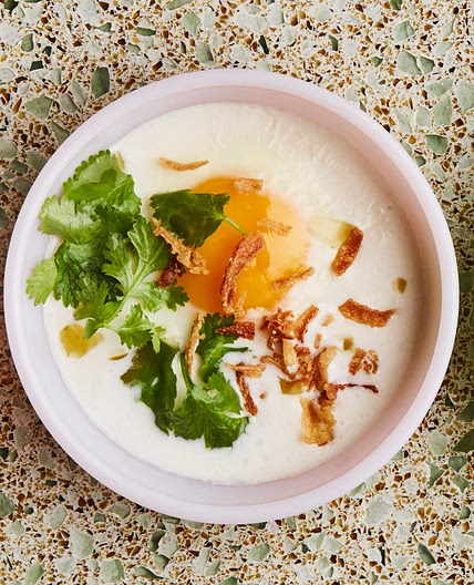 Baked Eggs with Coconut Milk