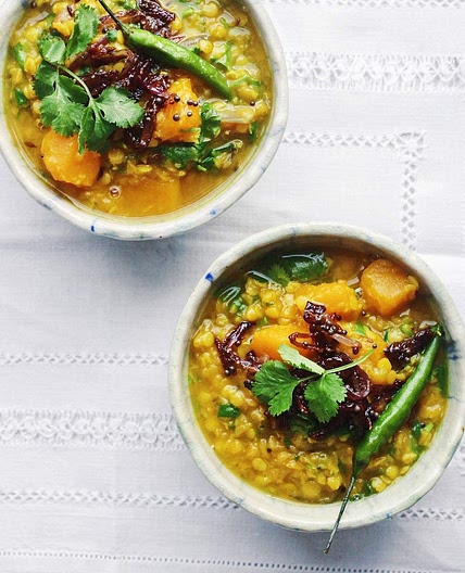 Pumpkin Dahl Soup - amelia freer