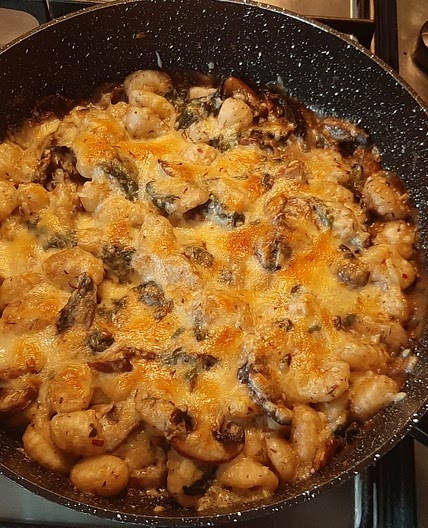 Mushroom Gnocchi Bake