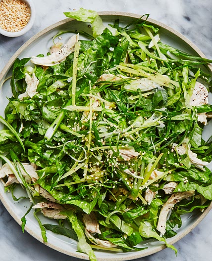 Chicken Salad with Miso Dressing