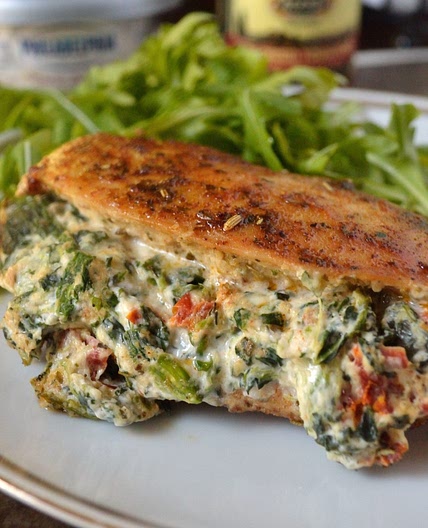 Stuffed Tuscan Chicken