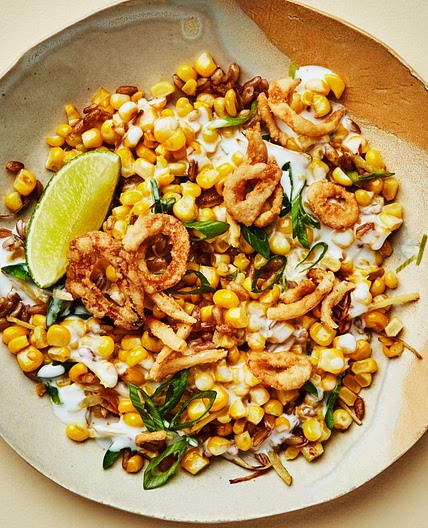 Coconut-Creamed Corn and Grains