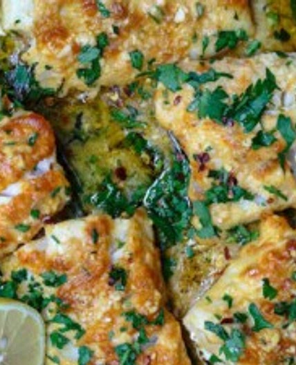 Mediterranean Baked Cod Recipe with Lemon and Garlic