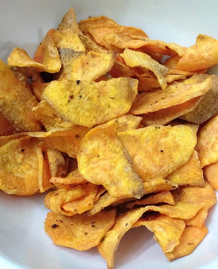 Receita de Chips de batata doce na AirFryer