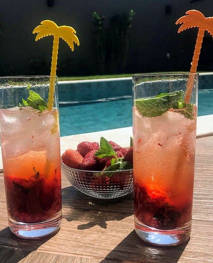 Mojito de morango