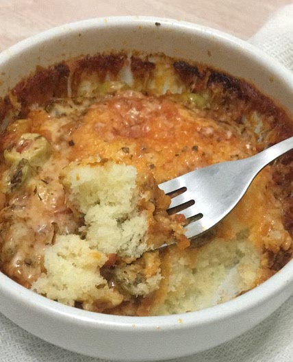 Pizza de caneca/micro-ondas