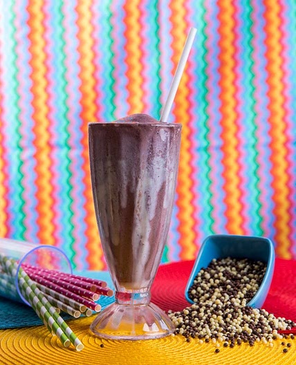 Milkshake de açaí