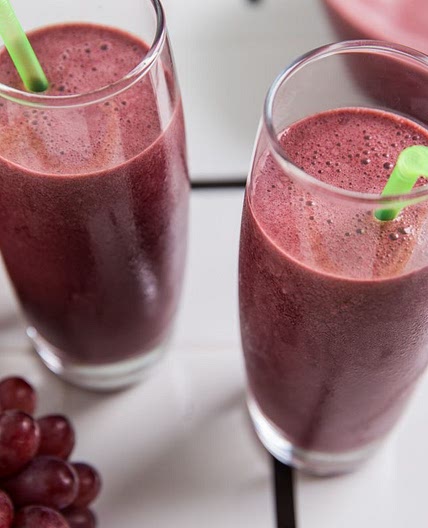 Suco leve de açaí