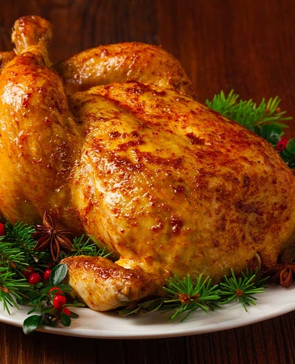 Peru de Natal temperado simples