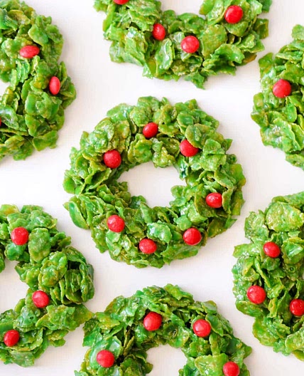 Christmas Wreath Cookies Recipe