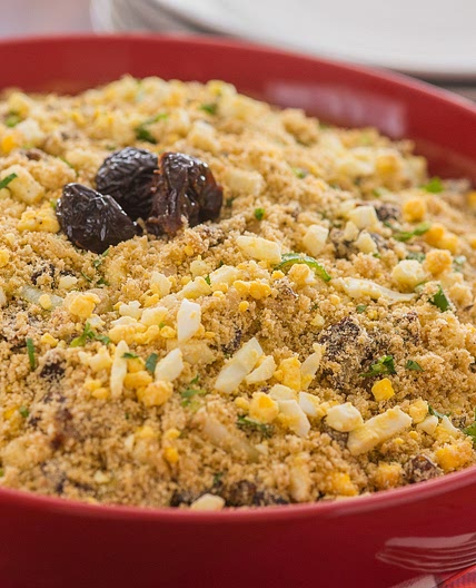 Farofa especial de churrasco