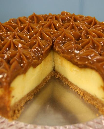 Cheesecake de doce de leite