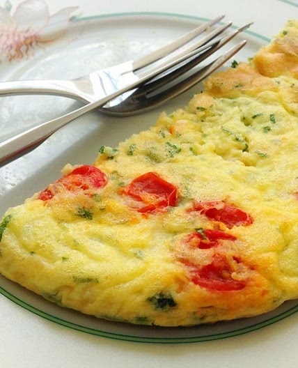 Omelete de micro-ondas "em 5 minutos"
